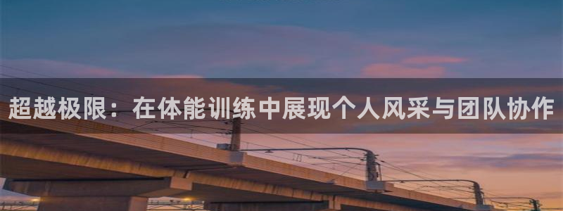 米兰体育官网下载是干嘛的公司：超越极限：在体能训练中展现个人